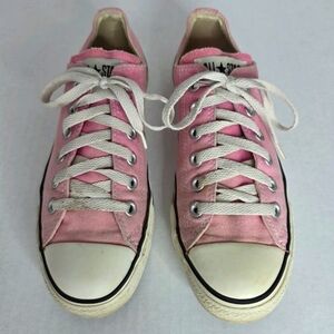 CONVERSE All Star Pink Canvas Sneakers.  Unisex